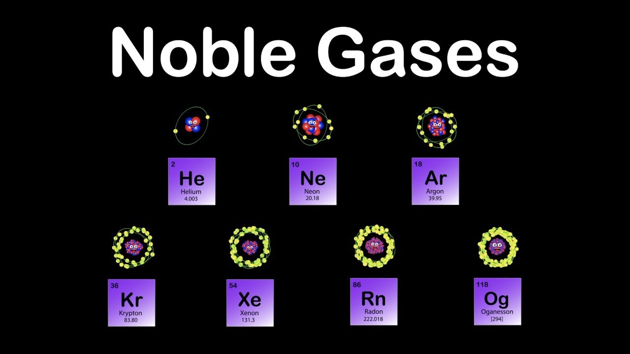 Chemistry of Noble Gases